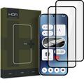 Geam Protecție Ecran - 9H - Sticlă Temperată Nothing Phone (2a) - Hofi Premium Pro+ - 2 Buc. - Marginea Neagră