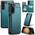 Samsung Galaxy S23+ 5G Caseme C22 Case RFID Card Wallet - Verde