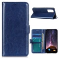 Husă Portofel Cu Închidere Magnetică Samsung Galaxy A52 5G, Galaxy A52s - Albastru