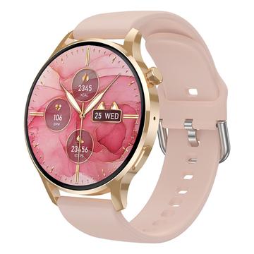 Watch3 pro 1.3" AMOLED ceas inteligent cu carcasă metalică Bluetooth apelare femei brățară de sănătate cu monitorizare a ritmului cardiac