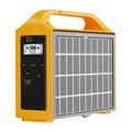 Eg013Li Stație de alimentare portabilă de 100W, 76.8Wh, cu panou solar pliabil - Galben