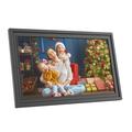 Cadru foto digital WiFi de 10.1" cu control tactil - 16GB spațiu de stocare - Negru