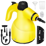 Aparat de curățat cu abur portabil, fără substanțe chimice, de 1000W, pentru casă, bucătărie și mașină - galben