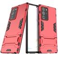 Husă Hibrid Cu Stand Samsung Galaxy Note20 Ultra - Armor - Roșu