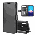 Husă Portofel Stand Motorola Moto E6s - Negru
