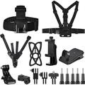 Set de accesorii pentru cameră de acțiune 11-în-1 pentru GoPro