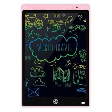 Tabletă de desen LCD de 12" pentru copii - Roz