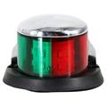 Lumină de navigație marină cu 12 LED-uri pentru bărci, iahturi și bărci cu pânze - IP67 - Roșu / Verde