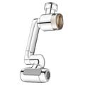 Prelungitor rotativ pentru robinet cu 3 filtre, 1440 - 4 moduri - argintiu