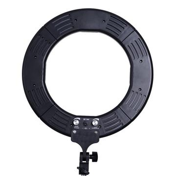 18" Dimmable Desktop LED LED Selfie Ring Light Fill-in Lamp Studio Fotografie de iluminat cu suport pentru telefon - negru