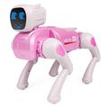 Câine robot interactiv inteligent 2.4G cu control prin aplicație/voce - roz