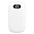 Baterie externă 2-în-1 cu încălzitor de mâini 3600mAh - Alb