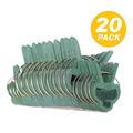 20 buc. Set de cleme pentru plante / Cleme pentru plante pentru legarea plantelor și a florilor