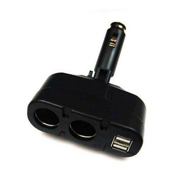 Încărcător Auto USB Dublu Universal cu 2 Prize - 4.5A