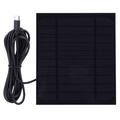 Încărcător solar USB-C de 3.5W/5V cu cablu de 3m pentru dispozitive electronice