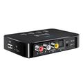 Adaptor 3 în 1 Bluetooth 5.0 Receptor Transmițător Radio FM TF U-Disk Player cu microfon 3,5 mm AUX RCA pentru PC TV Mașină - Negru