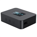 Transmițător Audio Bluetooth 3-În-1 Cu Ecran LCD - Negru