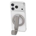 Suport magnetic 3-în-1 cu inel pentru telefon - Gri
