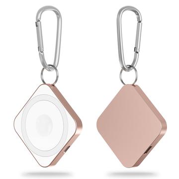 Încărcător magnetic wireless 3 în 1 cu încărcare rapidă de 15w pentru dispozitive Apple - Rose Gold