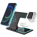 Stație Încărcare Wireless 3-În-1- Apple Watch, iPhone, AirPods