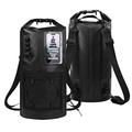 Rucsac impermeabil de 30 L cu buzunar transparent tactil pentru telefon - Negru