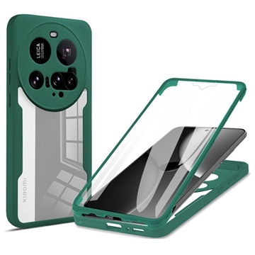 Husă Xiaomi 15 Ultra - 360 Protection - Verde / Clar