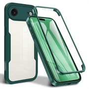 Husă iPhone Air - 360 Protection - Verde / Clar