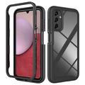 Husă Samsung Galaxy A14/A14 5G - 360 Protection - Negru / Clar