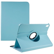 Husă Folio Rotativă 360 iPad (2022) - Albastru Deschis