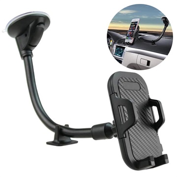 Suport Auto Universal Rotativ 360 Smartphone (Ambalaj Deschis - Satisfăcător) - 4"-6.5"
