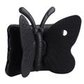 3D Butterfly Kids Shockproof EVA Kickstand Phone Case Phone Cover pentru iPad Pro 9.7 / Air 2 / Air - negru