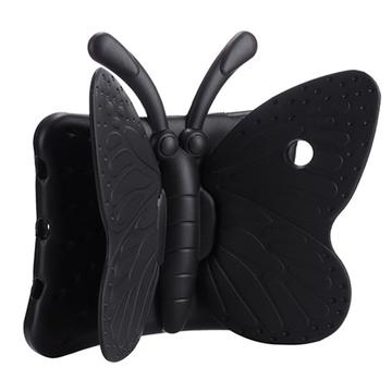3D Butterfly Kids Shockproof EVA Kickstand Phone Case Phone Cover pentru iPad Pro 9.7 / Air 2 / Air - negru