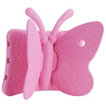 3D Butterfly Kids Shockproof EVA Kickstand Phone Case Phone Cover pentru iPad Pro 9.7 / Air 2 / Air - Roz