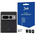 Geam Protecție Obiectiv Cameră Google Pixel 7a - 3MK Hybrid - 4 Buc.
