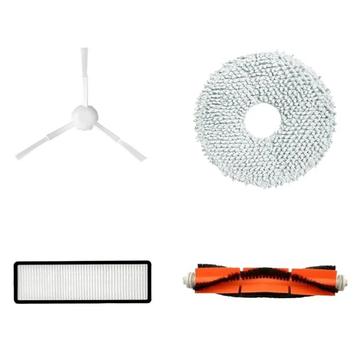 Set de 4 bucăți pentru aspiratorul Dreame Bot L10s Ultra/S10 Pro - perie principală, perie laterală, filtru HEPA, cârpă pentru mop