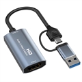 Placă de Captură Video 4K HDMI către USB-C/USB-A