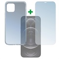 Set de Protecție iPhone 12 Pro Max - 4smarts 360 - Transparent