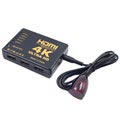 Comutator HDMI 5-în-1 4K Ultra HD cu telecomandă - negru