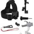 Set de accesorii pentru cameră de acțiune 5-în-1 cu suport pentru telefon