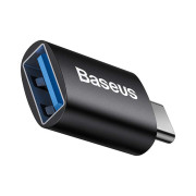 Baseus Ingenuity Adaptor USB-C la USB-A OTG ZJJQ000001 - Negru