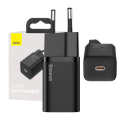 Baseus Super Si Quick Charger 1C 25W - negru