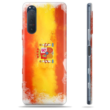 Husă TPU - Sony Xperia 5 II - Steagul Spaniei