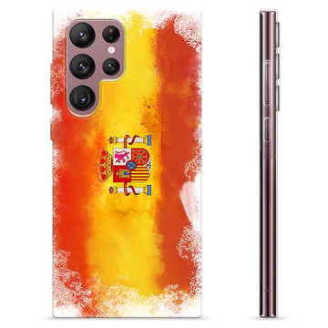 Husă TPU - Samsung Galaxy S22 Ultra 5G - Steagul Spaniei