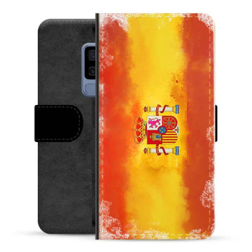 Husă Portofel Premium - Samsung Galaxy S9 - Steagul Spaniei