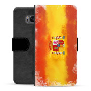Husă Portofel Premium - Samsung Galaxy S8+ - Steagul Spaniei