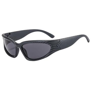 Ochelari de viteză anilor 90 / Ochelari de soare pentru bărbați și femei - UV400 - Negru
