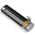 A-174 Organizator pentru medicamente din aliaj de aluminiu, pentru 7 zile - Negru