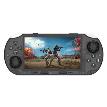 Consola de jocuri portabilă Ampown SF3000HD cu jocuri încorporate, suport WiFi Multiplayer - negru