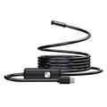 Cameră endoscopică cu cablu AN112 USB-C, cu adaptoare Lightning/MicroUSB - 8mm, 10m