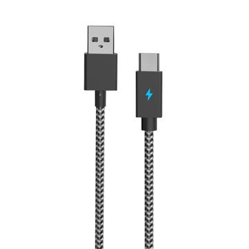 AOLION Cablu de încărcare de 3 m pentru controlerul PS5 Cablu de încărcare USB la Type-C cu indicator LED